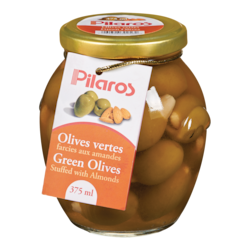 Green Olives Stuffed With Almonds