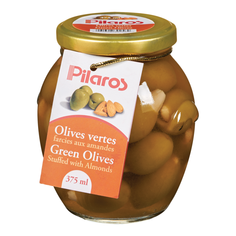 Green Olives Stuffed With Almonds