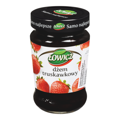 Lowicz Strawberry Jam 280 g, $1.60/100g