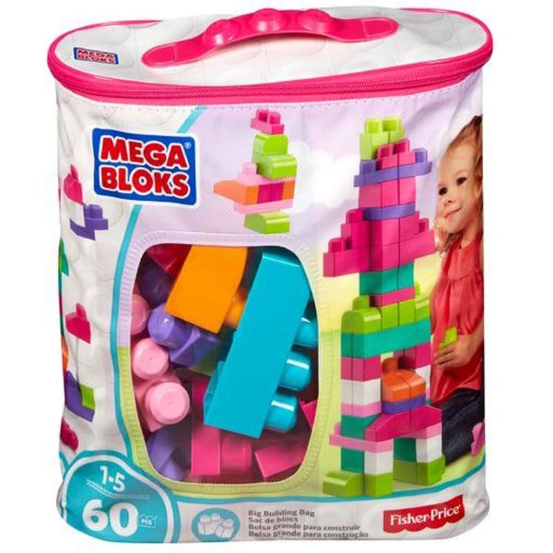 First Builders™ Big Building Bag - 60 Pcs
