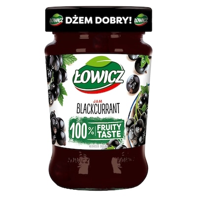 Lowicz Jam Blackcurrent 280 g, $1.43/100g