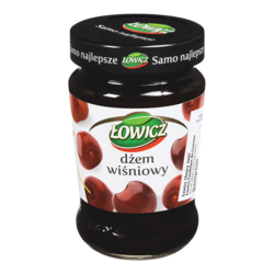 Lowicz Cherry Jam 280 g, $1.60/100g