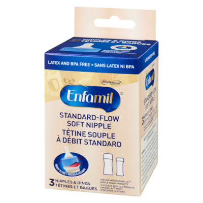 Standard-Flow Soft Nipples