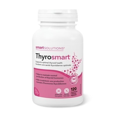 SmartSolutions ThyroSmart 120 ea, $0.34/1ea