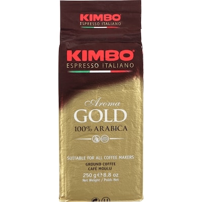 Kimbo Ground Coffee   250 g, $3.40/100g