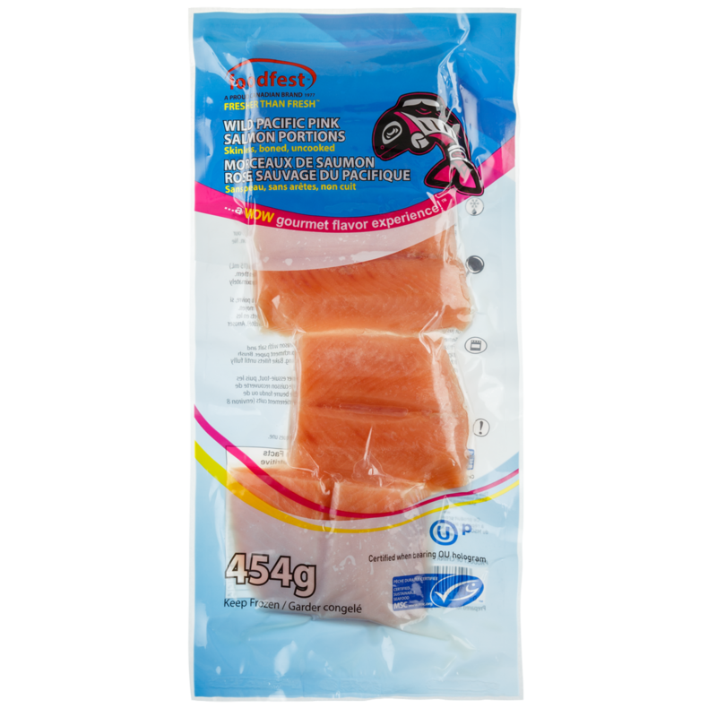 Pink Salmon Portions