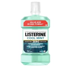 Listerine ZERO Rince-bouche antiseptique 1.5 l, 0,67 $/100ml
