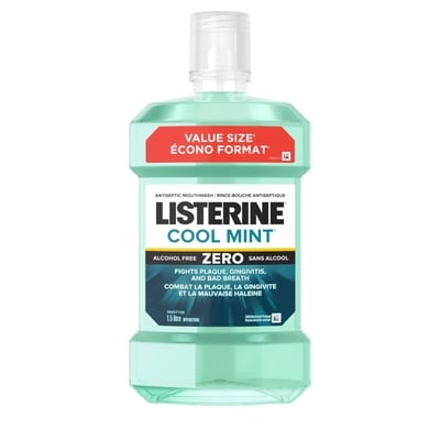 Listerine ZERO Rince-bouche antiseptique 1.5 l, 0,80 $/100ml