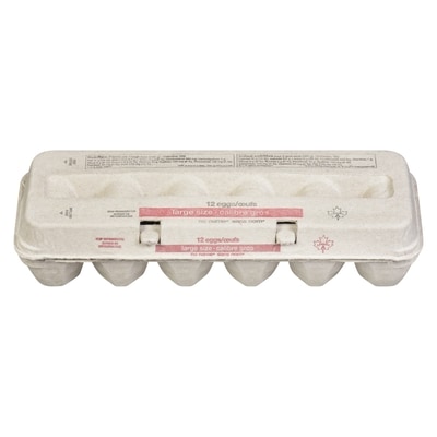 No Name Large Grade A Eggs 12 ea, $0.33/1ea