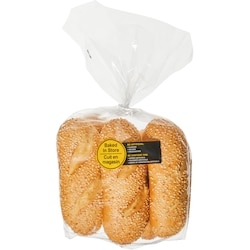 null Pain à panini Blanc sésame 6x70.0 g, 0,95 $/100g