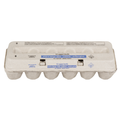No Name Grade A Extra Large Eggs 12 ea, $0.36/1ea