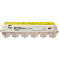 No Name Extra Large Size Eggs 12 Pack - 12 ea | Zehrs