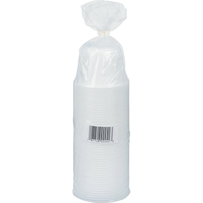 null Bol recyclable en plastique, 8 oz 50 ea, 0,10 $/1ch