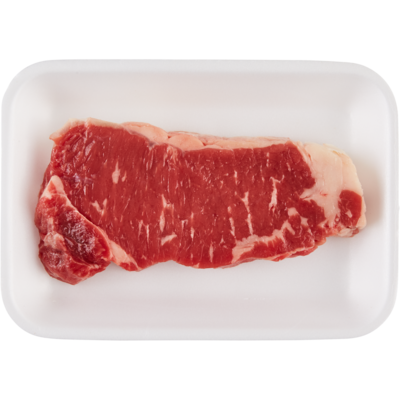 null Strip Loin Steak $74.93/1kg $34.00/1lb
