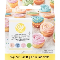 Icing Colour Gel Pastel Colours Set