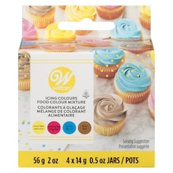 Icing Colour Gel Primary Colours Set