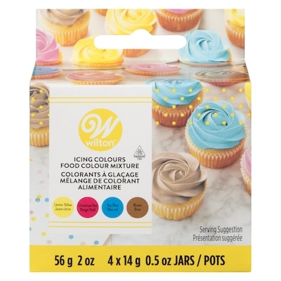 Wilton Icing Colour Gel Primary Colours Set 4 ea, $2.00/1ea