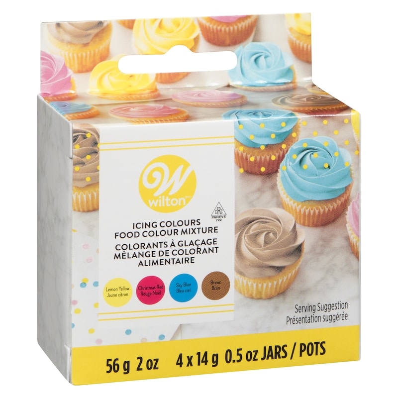 Icing Colour Gel Primary Colours Set