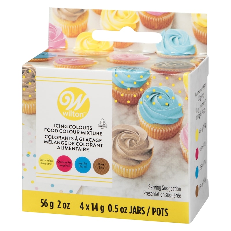 Icing Colour Gel Primary Colours Set