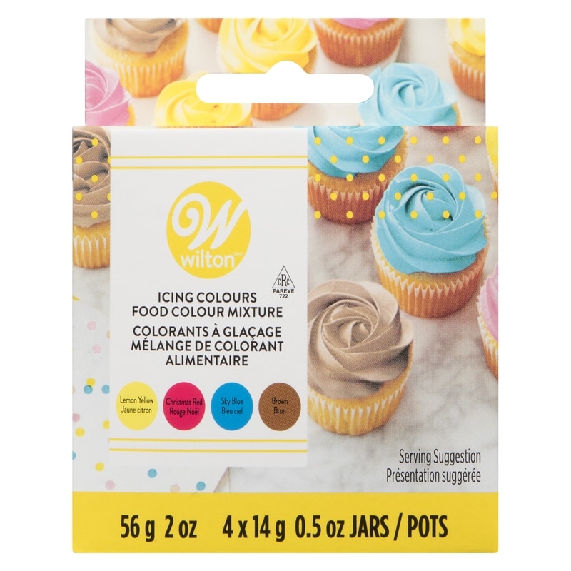 Icing Colour Gel Primary Colours Set