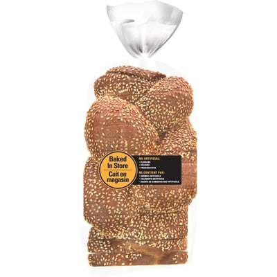 null Challah Poppy Seed Egg Bread, Sliced 470 g, $0.86/100g
