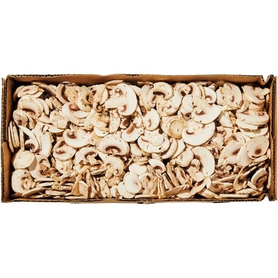 null Champignons de Paris tranchés 2.27 kg, 0,70 $/100g