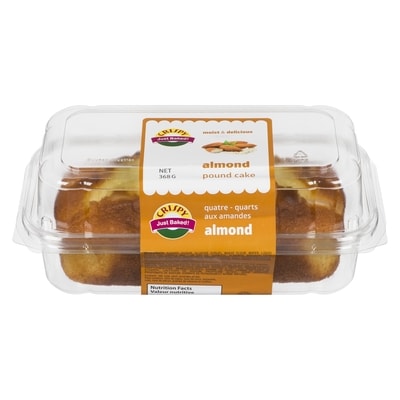 Crispy Almond Pound Cake     368 g, $1.09/100g