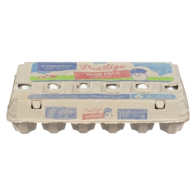 Burnbrae Farms Grade A Large Eggs 18 ea, $0.36/1ea