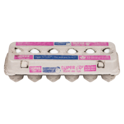 Burnbrae Farms Super Bon-Ee Grade A White Eggs, Super Extra Large 12 ea, $0.46/1ea