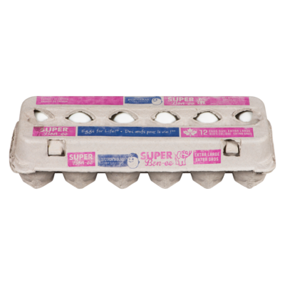 Burnbrae Farms Super Bon-Ee Grade A White Eggs, Super Extra Large 12 ea, $0.47/1ea