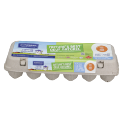Burnbrae Farms Nature's Best White Eggs, Large 12 ea, $0.48/1ea