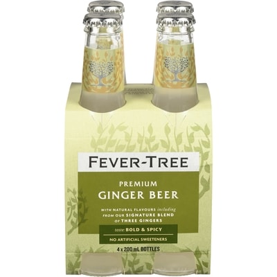 Fever Tree Ginger Beer  4x200.0 ml, $1.06/100ml