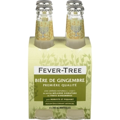 Fever-Tree Bière au gingembre 4x200.0 ml, 0,91 $/100ml