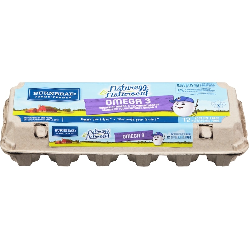 Naturegg Omega 3 White Eggs, Large