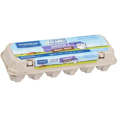 Naturegg Omega 3 Brown Eggs, Large