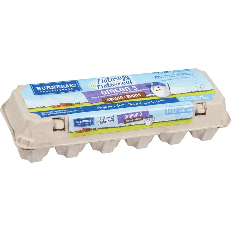 Naturegg Omega 3 Brown Eggs, Large