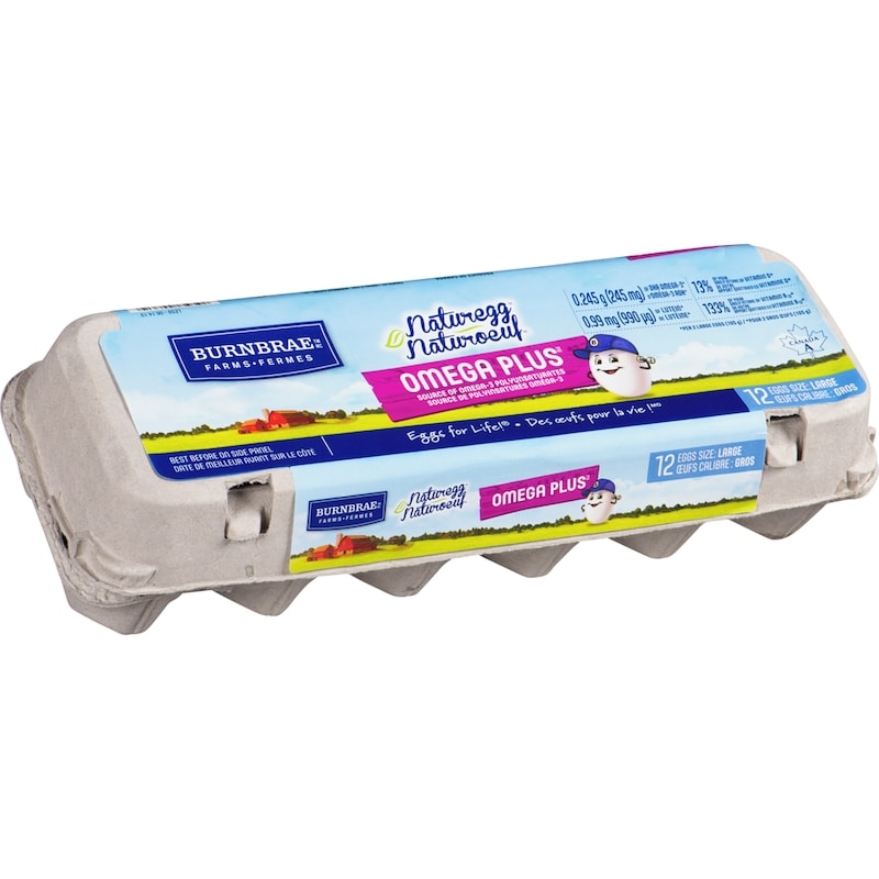 Naturegg Omega Plus White Eggs, Large