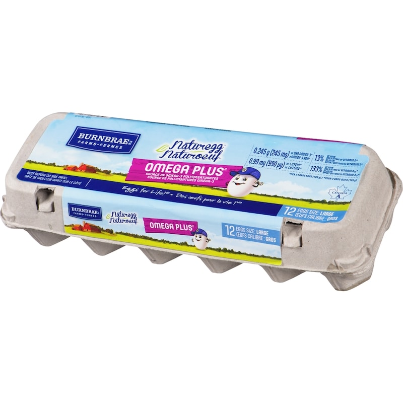 Naturegg Omega Plus White Eggs, Large