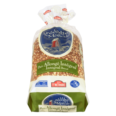 St Méthode Pain allongé intégral La Récolte de St-Méthode 550 g, 0,91 $/100g
