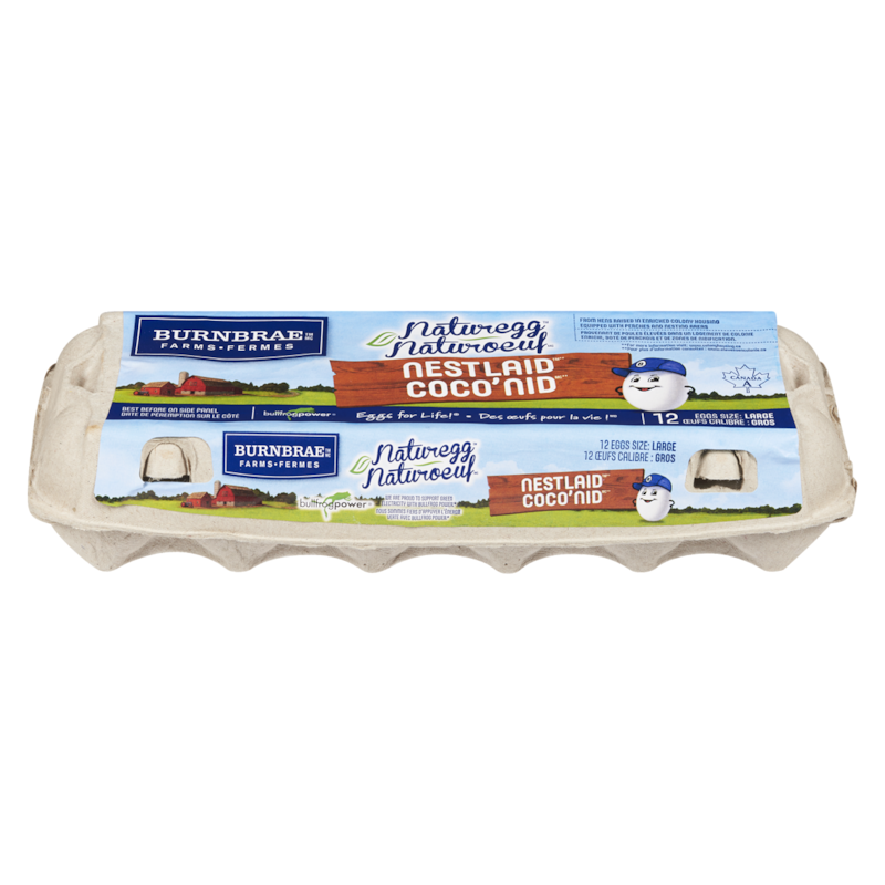 Naturegg Nest Laid White Eggs, Large