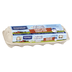 Burnbrae Farms Naturegg Nest Laid White Eggs, Large - 12 ea