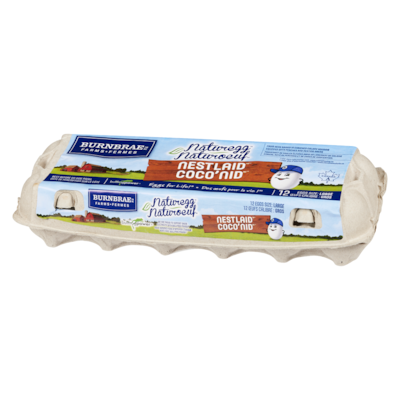 Naturegg Nest Laid White Eggs, Large