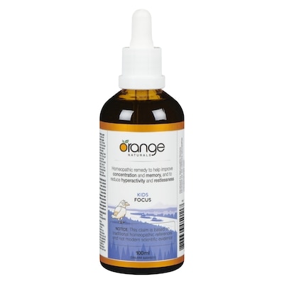 Orange Naturals Focus For Kids 100 ml, $17.99/100ml