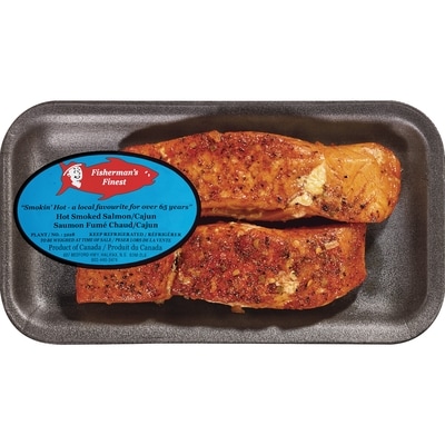 null Hot Smoked Cajun Salmon $58.40/1kg $26.50/1lb