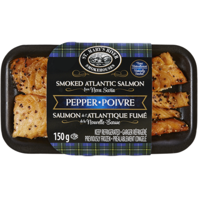 null Saumon fumé à chaud, citron poivré 60,61 $/1kg 27,50 $/1lb