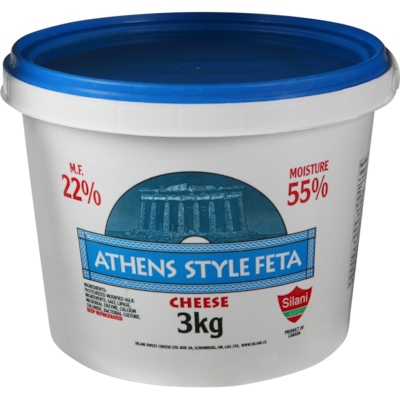 Silani Féta grec style Athènes 3 kg, 1,60 $/100g