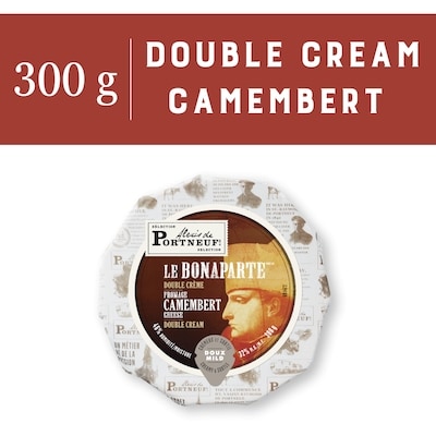 Alexis Portneuf Le Bonaparte Camembert Cheese PP 300 g, $2.83/100g