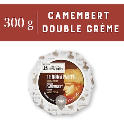 Alexis de Portneuf Fromage Camembert Le Bonaparte PP 300 g, 3,00 $/100g