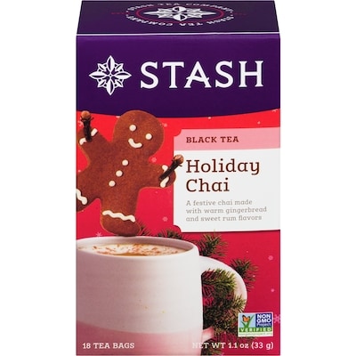 Stash Holiday Chai Black Tea 18 ea, $0.25/1ea