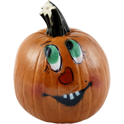 null Mini Painted Halloween Pumpkins 1 ea, $4.00/1ea
